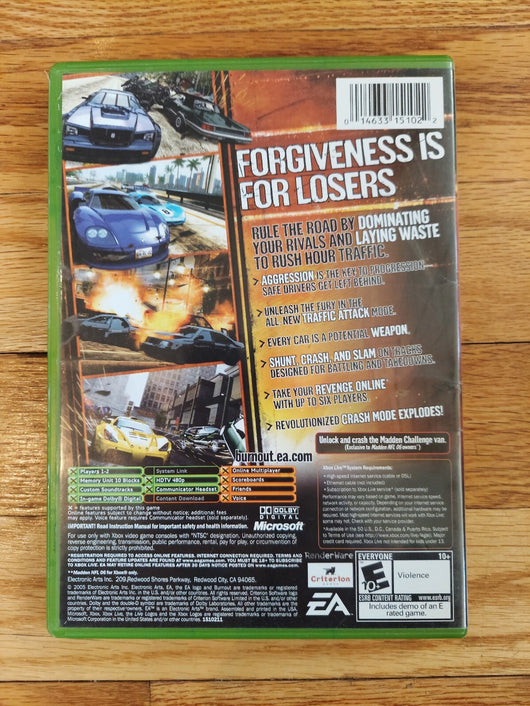 Burnout Revenge (CIB) - Xbox, Fast Shipping!