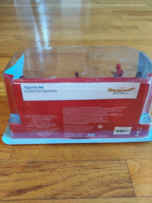 Spider-Man Homecoming 6 Piece Figurine Set - Marvel, Fast Shipping!