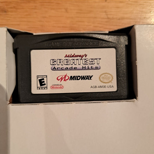 GBA - Midway's Greatest Arcade Hits Nintendo Gameboy Advance Complete,Fast Ship