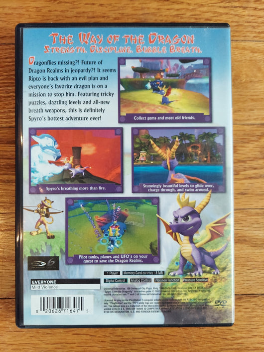 Spyro: Enter The Dragonfly (CIB) - PS2, Fast Shipping!