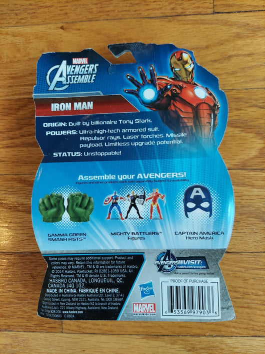 Marvel Avengers Assemble (2014) - Iron Man (Black & Gold Suit) - Repulsor Blast