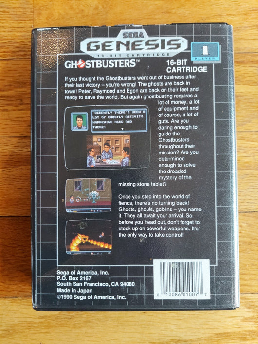 Ghostbusters (CIB) - Sega Genesis, Fast Shipping!
