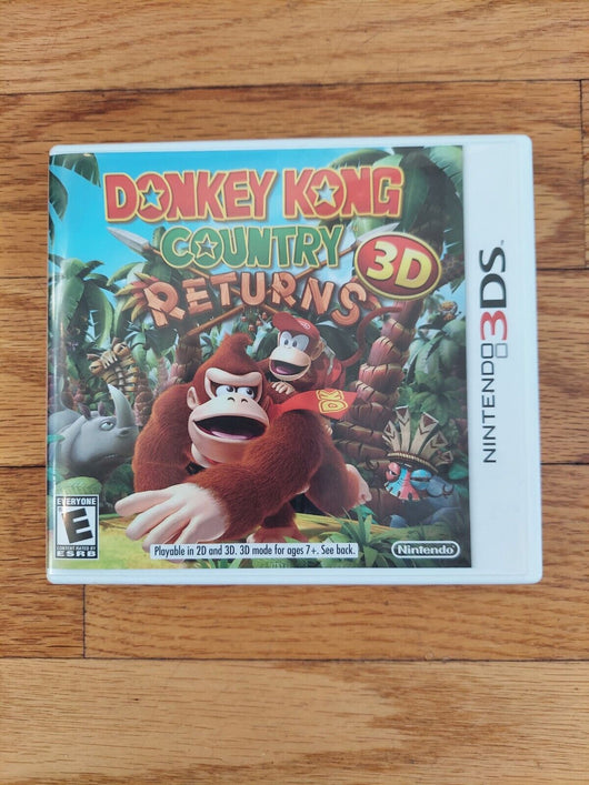 Donkey Kong Country Returns 3D CIB 3DS, Works, Fast Shipping!