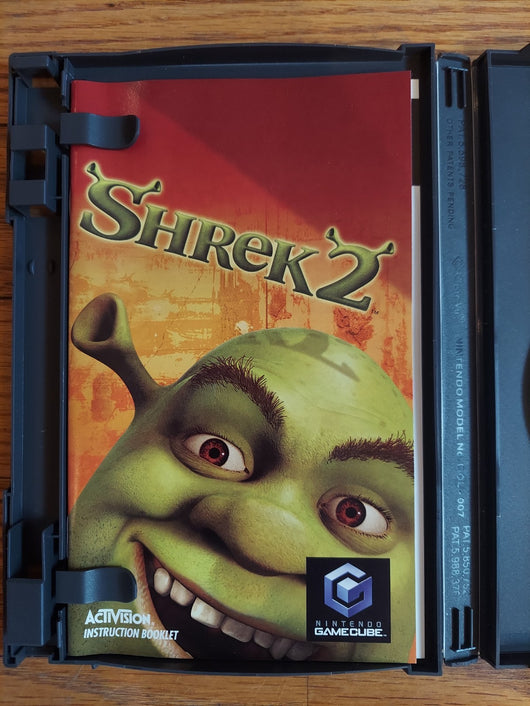 Shrek 2 (Manual & Disc Only) - Nintendo Gamecube - Action & Adventure - Works!