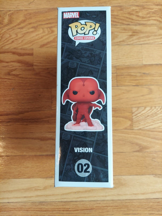 Funko Pop Comic Covers Marvel Vision 02 Special Edition, NEW , FAST SHIPPING