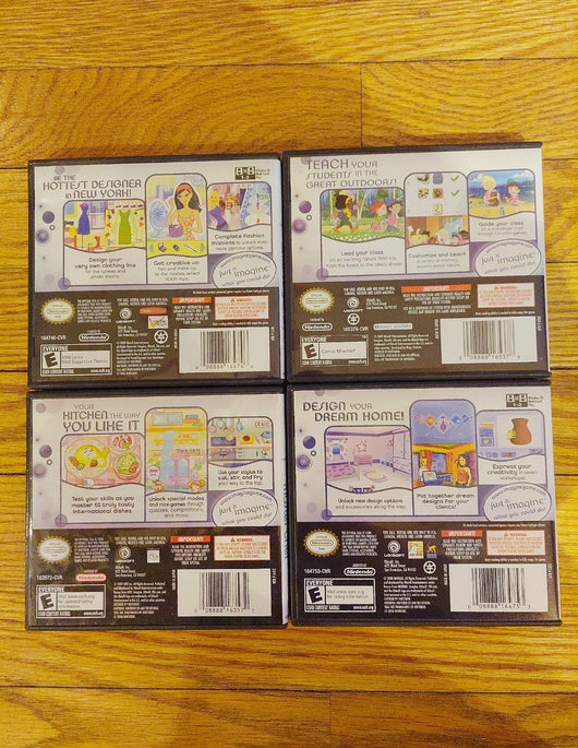 Imagine 4 Game Bundle Interior Designer, Fashion Designer: New York, Master Chef