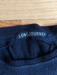 Long Journey: Long Sleeve Patches Design - Men's Super Medium,Fast SHIPPING 