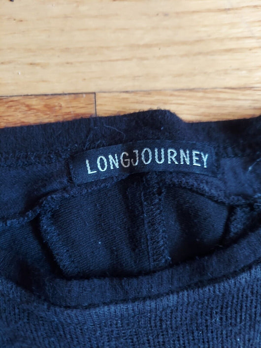 Long Journey: Long Sleeve Patches Design - Men's Super Medium,Fast SHIPPING 