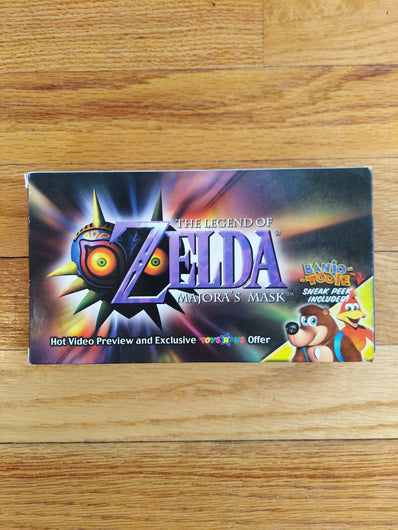 The Legend Of Zelda: Majora's Mask - VHS Hot Video Preview - Banjo-Tooie Sneak 