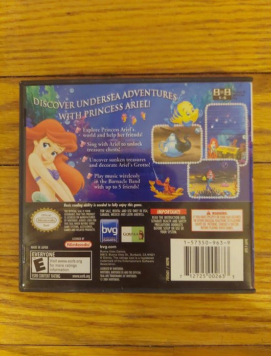 Disney's The Little Mermaid: Ariel's Undersea Adventure (CIB) - Nintendo DS Game