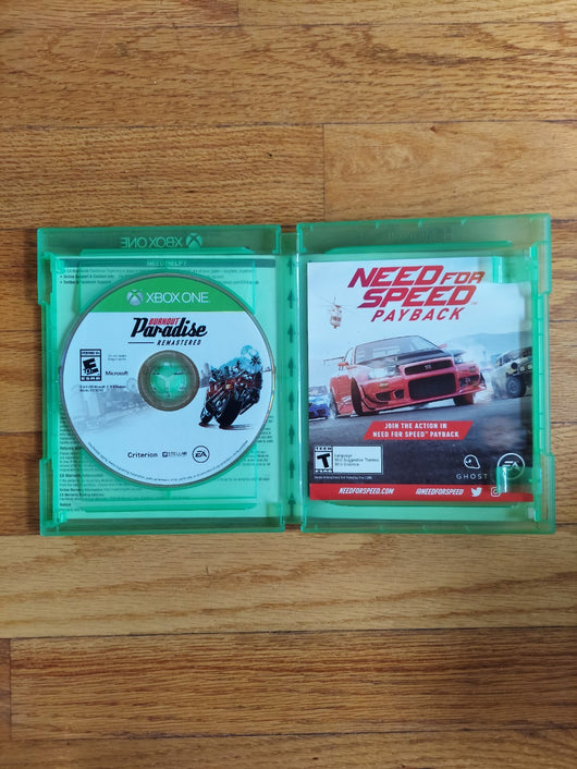 Burnout Paradise Remastered - Xbox One, Works, Fast Shipping!