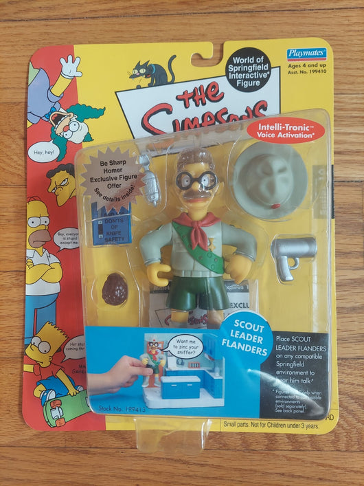 Playmates: The Simpsons Intelli-Tronic Voice Activation (Series 10) - Flanders