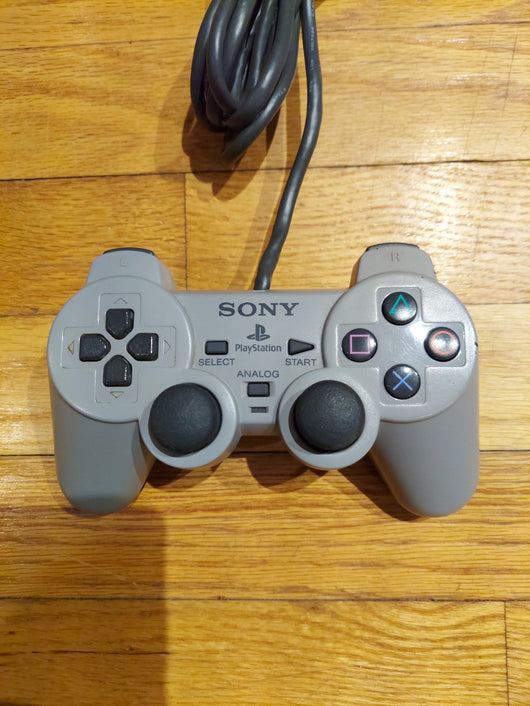 Sony PlayStation 1 Analog Controller Gray (SCPH-1200) - PS1 OEM Authentic Works!