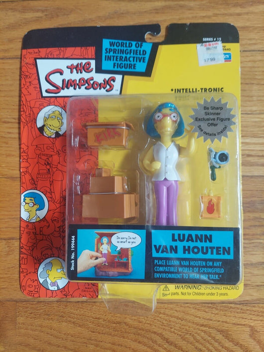 Playmates: The Simpsons Intelli-Tronic Voice Activation - Luann Van Houten