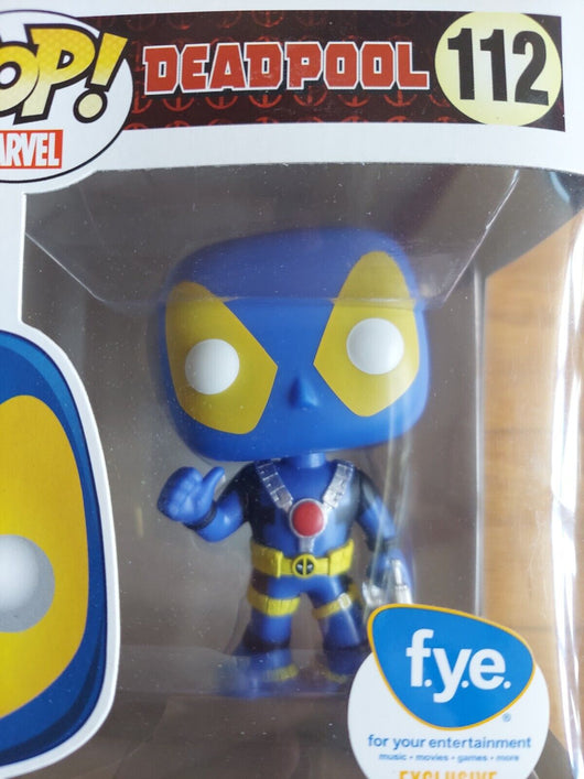 Funko Pop! Marvel: Deadpool Bundle Deadpool #112 #20 & DORBZ #006, NEW FAST SHIP