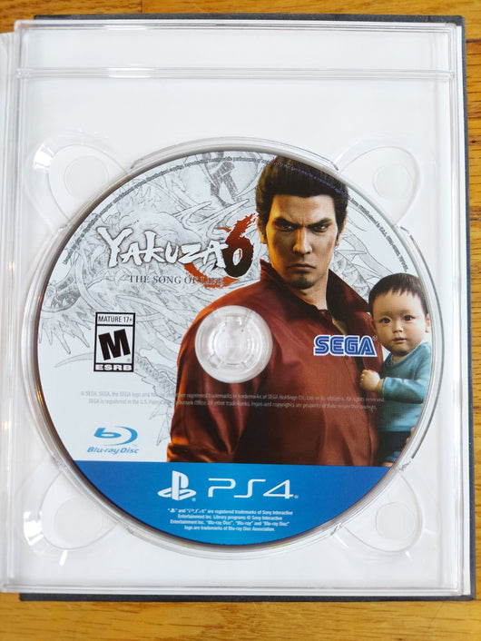 Yakuza 6: The Song Of Life - Essence Of Art Edition - PS4, Works, Fast Shipping!
