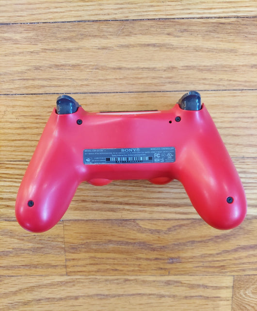 PS4 Wireless Controller Red - Drifts - For Parts/Broken No Returns Fast Shipping