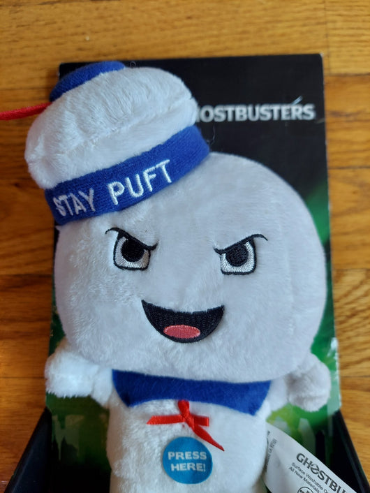 Ghostbusters: Stay Puft - Singing Plush Toy Marshmallow Man, Fast Shipping!