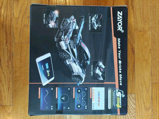 Zayor Z-Wind Remote Control Build It Race Car, BUILD THE CAR AND DRIVE IT, NEW