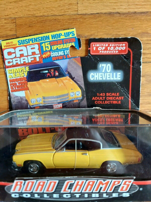 Road Champs Collectibles: Chevy 5 Car Lot ('55 Chevy, '55 Chevy W/Flames, '69...