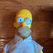 Vintage 90s Simpsons Burger King Plush Doll Set 4 Homer Marge Maggie Lisa