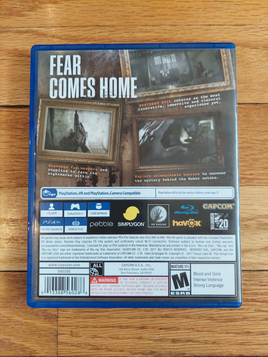 Resident Evil: Biohazard - PS4, Fast Shipping!