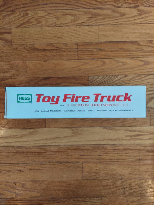 Hess Toy Fire Truck With Dual Sound Siren 1989, Fast Shipping