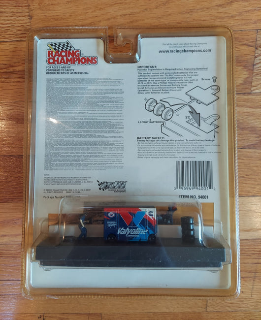 Racing Champions: Pit Crew With Sound - Nascar 2000 Valvoline #6 - NEW Sealed