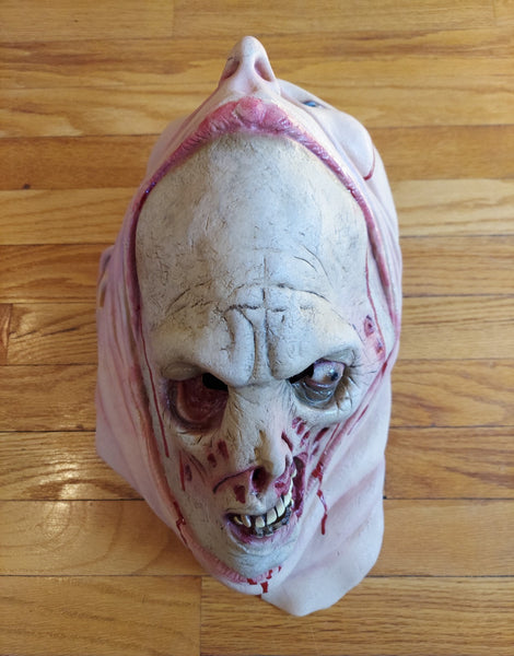 2 Faces/Zombie Latex Mask (2015 Rubies Costume) Halloween Prop - Brand New