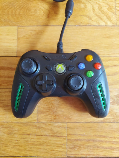 Power A Wired Xbox 360 Air Flow Controller (Green/Black), Works, Fast Shipping