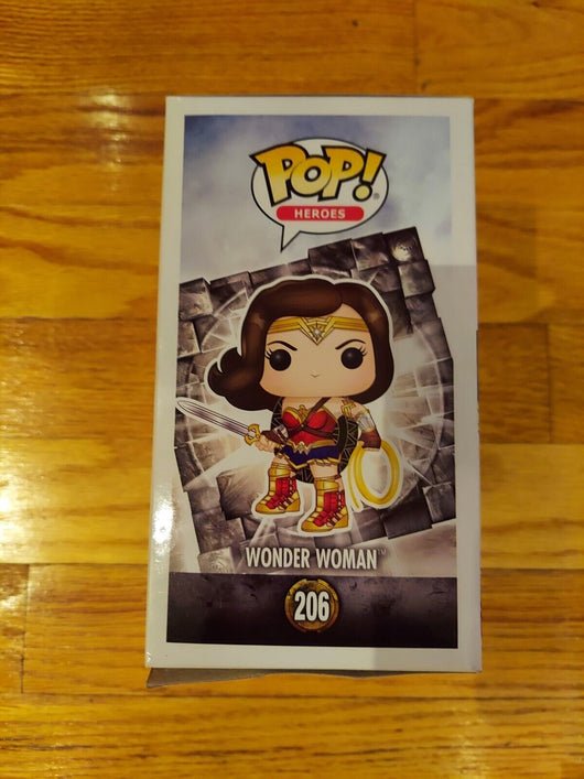 Funko Pop! Heroes: Wonder Woman Bundle (Wonder Woman #206, Etna Candy #228, Ares