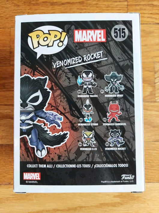 Funko Pop! Venomized Guardians Of The Galaxy Combo (Venomized Rocket #511 & #515