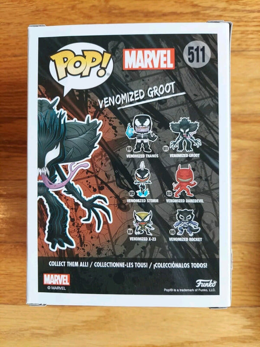 Funko Pop! Venomized Guardians Of The Galaxy Combo (Venomized Rocket #511 & #515