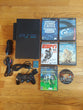 Fat Sony Playstation 2 Bundle W/HDD Network Adapter, 1 Controller, 1 8MB Memory