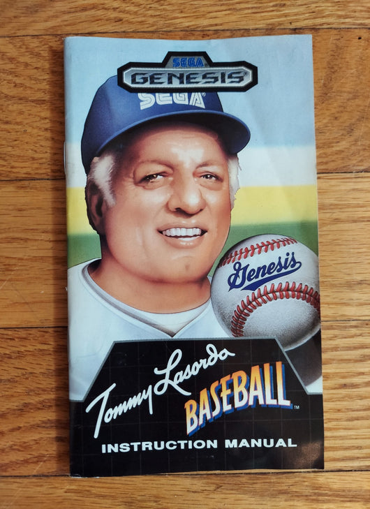 Tommy Lasorda Baseball (CIB) - Sega Genesis Game Sports, Works, Fast Shipping!