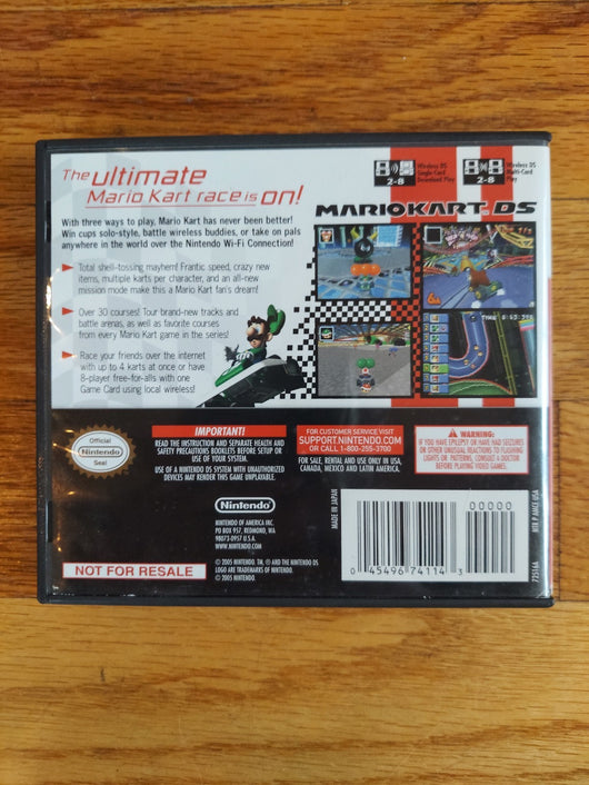 Mario Kart DS - No Manual, Works, Fast Shipping!