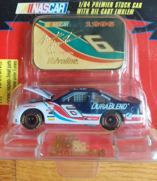 Racing Champions: 1/64 Premier Stock Car With Die Cast Emblem - 4 Lot NEW Sealed