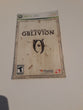 Elder Scrolls IV Oblivion Xbox 360 MANUAL ONLY  Authentic