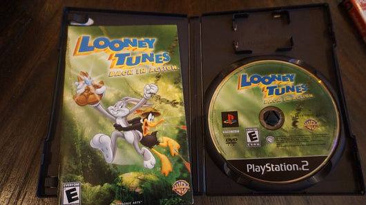 Looney Tunes: Back in Action (Sony PlayStation 2, 2003) Complete In Box