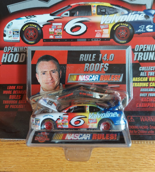 Racing Champions: Nascar Rules! #6 Mark Martin 3 Car Bundle - 1/64 Scale - NEW