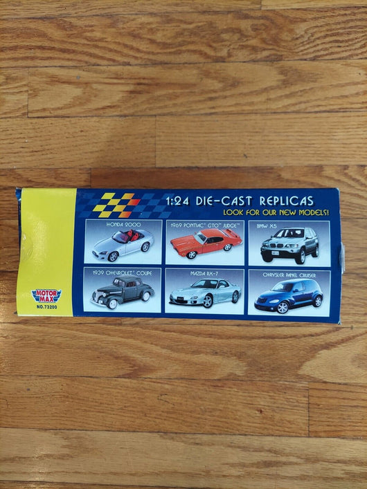Motor Max American Classics 1939 Chevrolet Coupe Die Cast 1:24 Scale Green Model