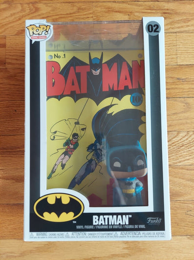 Funko Pop! Comic Book Cover DC Comics - Batman #02, New, Fast Shipping!