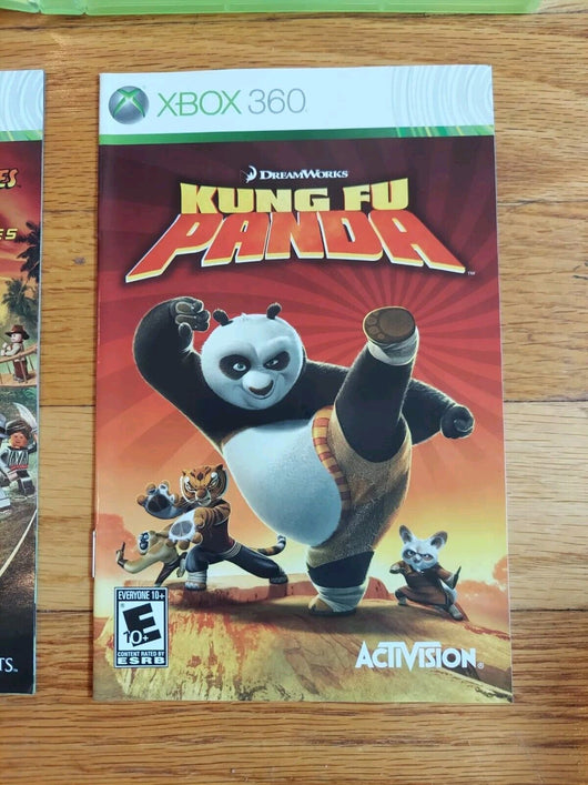 LEGO Indiana Jones and Kung Fu Panda Dual Pack (Microsoft Xbox 360, 2008), WORKS