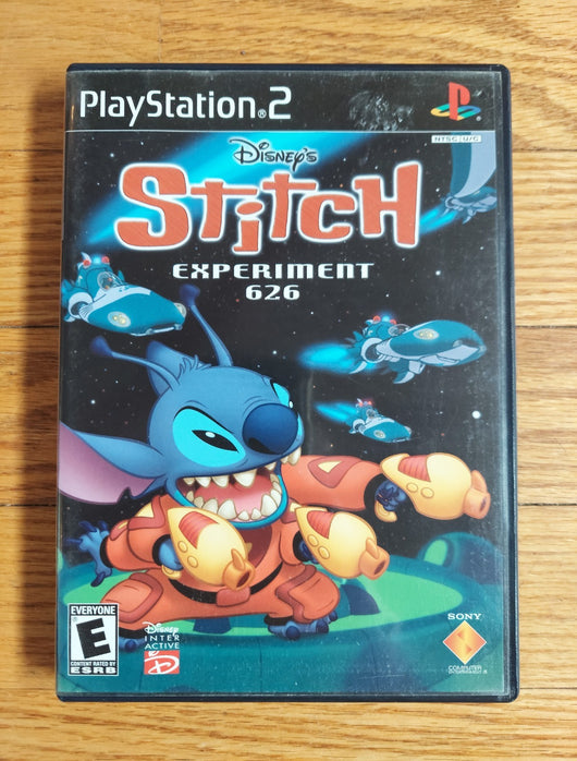 Disney's Stitch: Experiment 626 (CIB) - PS2 Game Shooter, Works, Fast Shipping!