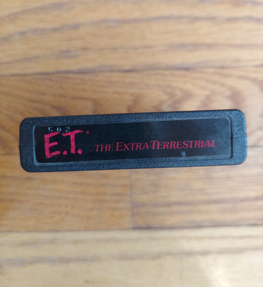E.T. The Extra-Terrestrial - Atari 2600 - Game Cartridge - Action & Adventure