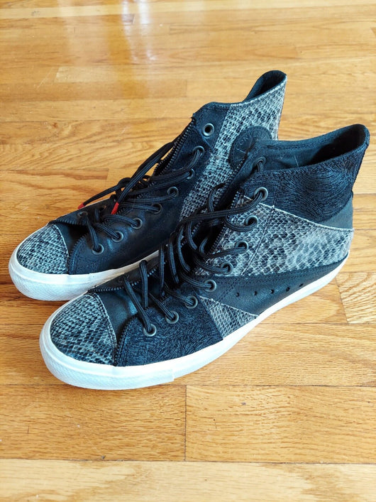 Converse: Year Of The Snake (Black/Gray) - Chuck Taylor - Mens Size 10 (Used)
