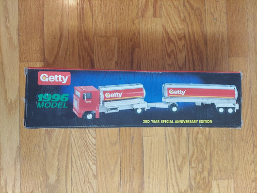 Getty 1996 Model 3rd Year Special Anniversary edition Tandem Tanker Toy
