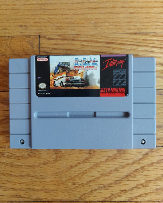 Radical Psycho Machine Racing - SNES Game Isometric Racer Combat Fast Shipping!