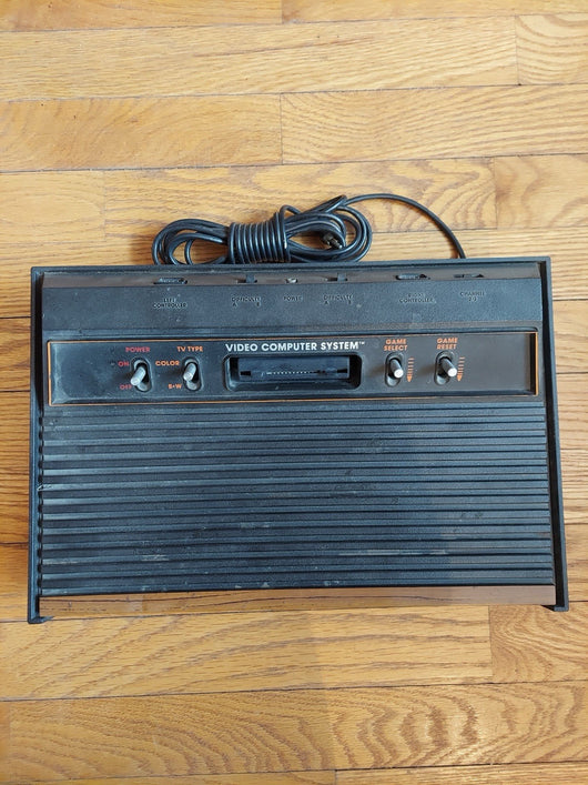 Atari 2600 (CX-2600A) 4-Switch Bundle W/16 Games, 1 Controller, & Cords - Works!