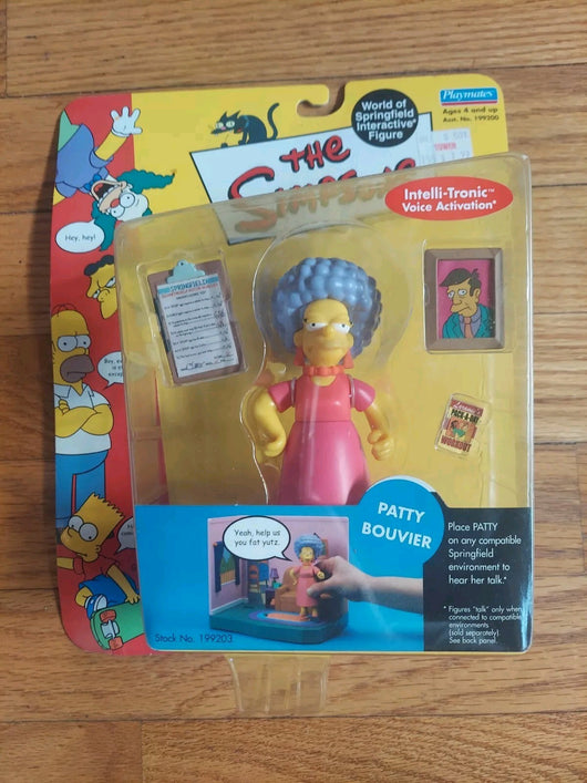 Playmates: The Simpsons Intelli-Tronic Voice Activation - Patty Bouvier